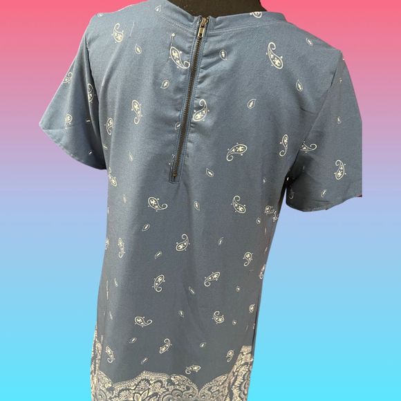 A&F PAISLEY SHIFT DRESS - Picture 5 of 12